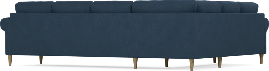 Eden - Hörnsoffa, 2+3-sits - Blå