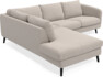 Madison - 2-sits soffa med divan vänster - Beige