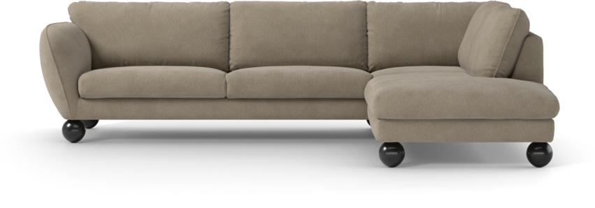 Madison Lux - 3-sits soffa med divan höger - Beige