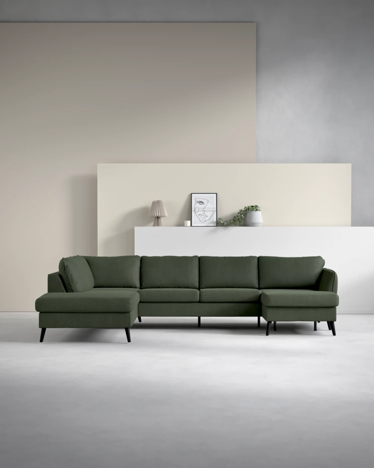 County - 3-sits soffa med divan vänster och schäslong höger - inspiration