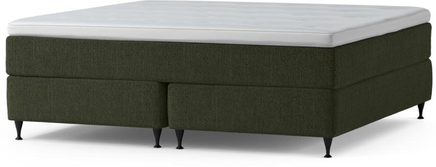 Delux Dream - Kontinentalsäng, dubbelsäng med bäddmadrass och sängben