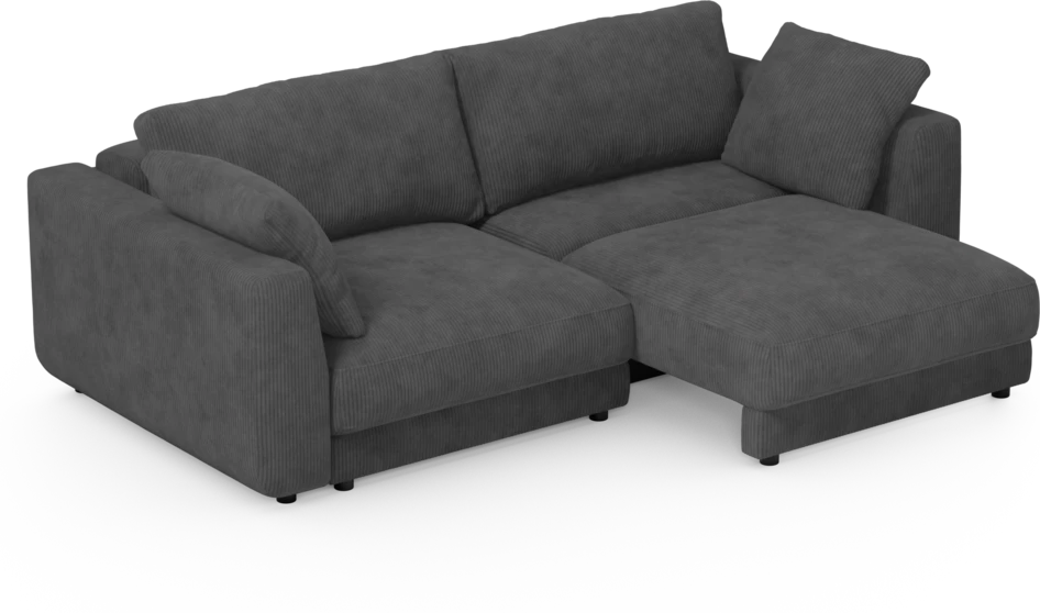 Amie - Bäddsoffa 3-sits - Grön