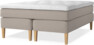 Delux Sense - Kontinentalsäng, dubbelsäng med bäddmadrass - Beige