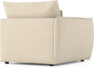 Pieces - 1-sits med armstöd vänster - Beige