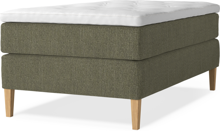 Delux Exclusive - Kontinentalsäng, enkelsäng 120 cm med bäddmadrass