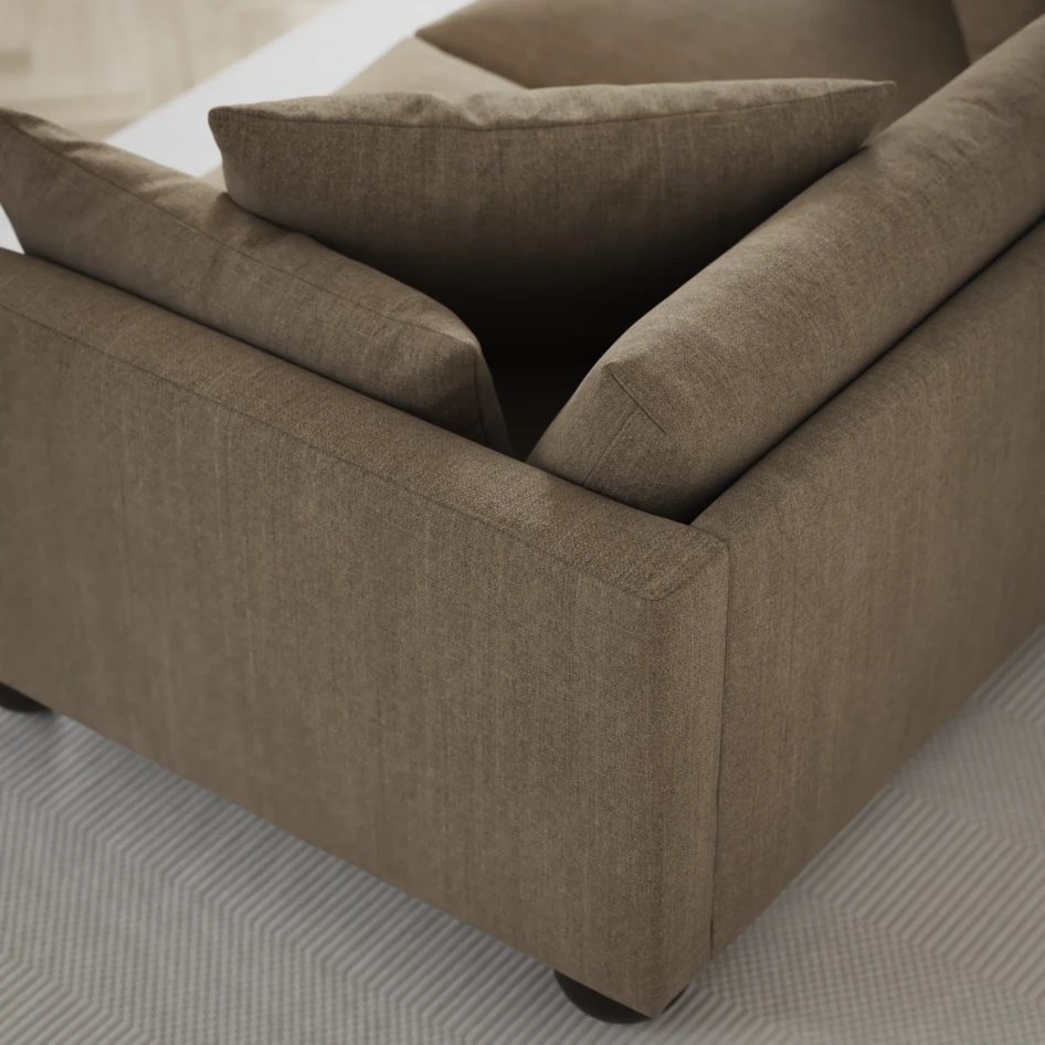 Harper - 3-sits soffa - Beige