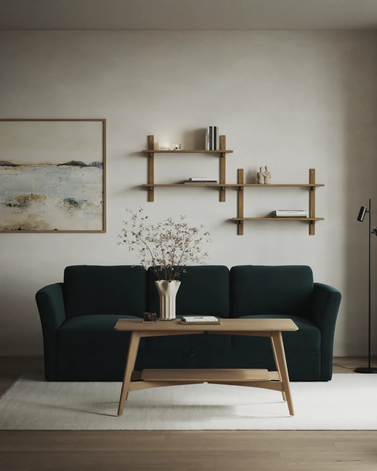 Öland - Bäddsoffa 3-sits, längsbäddad - inspiration