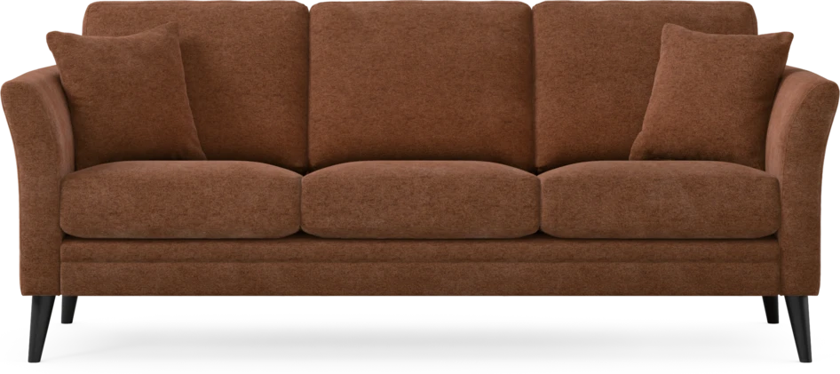 Eden - 3-sits soffa - Orange