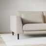 Willow - 3-sits soffa, hel dyna, fast klädsel - Beige