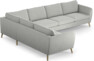 County - Hörnsoffa, 2+3-sits - Grå