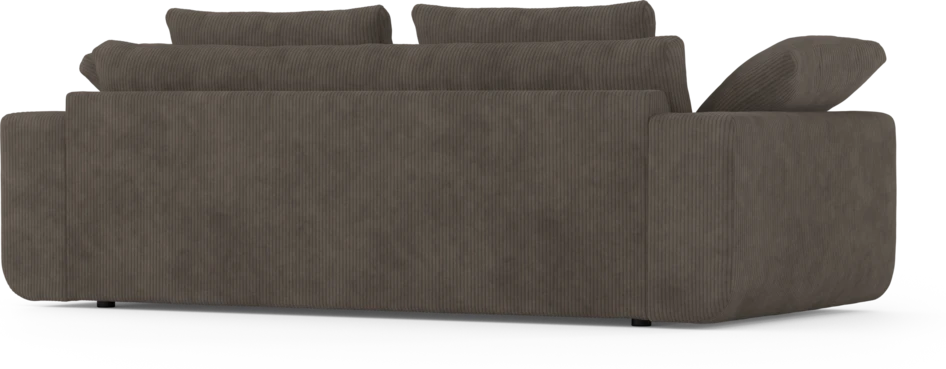 Amie - 3-sits soffa - Brun
