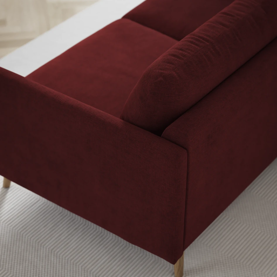 Madison Klädsel - Klädsel till 2-sits soffa - Röd