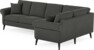 Eden - Hörnsoffa, 3+1-sits - Grå
