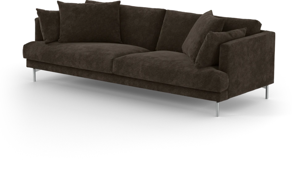Harper - 4-sits soffa - Brun