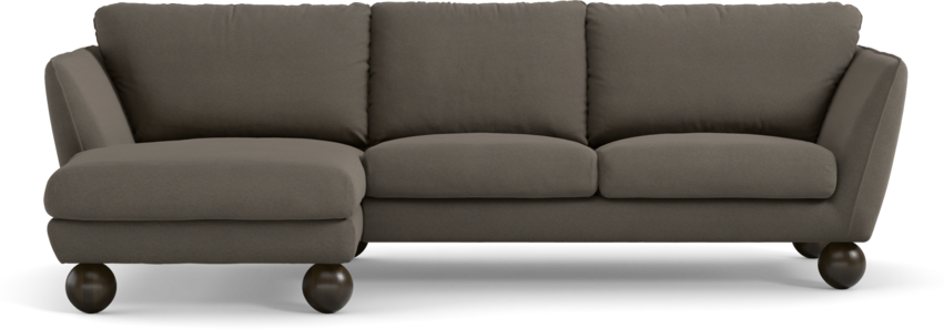 Madison Lux - 2-sits soffa med schäslong vänster - Beige