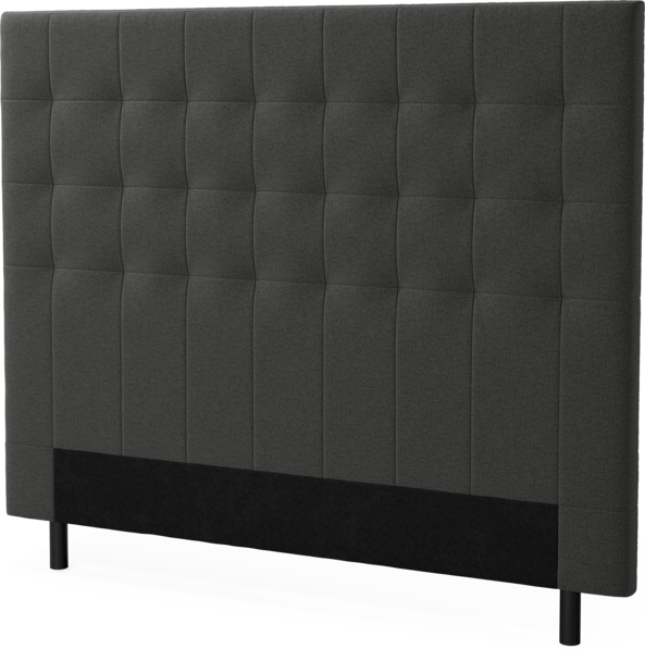 Delux Trensad - Sänggavel, 90-210 cm - Grå