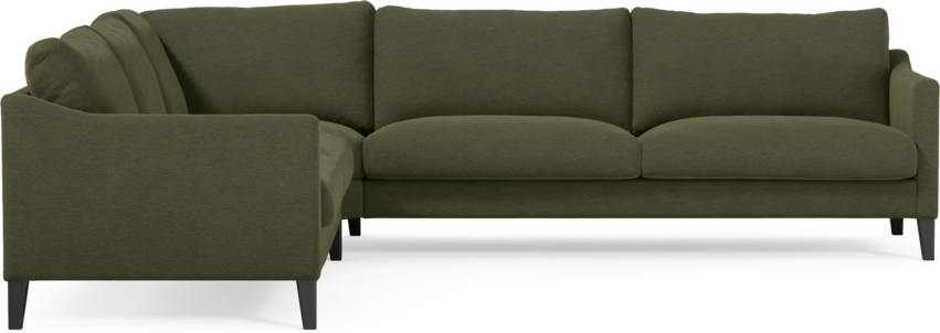 Winston - Hörnsoffa, 2+3-sits - Grön