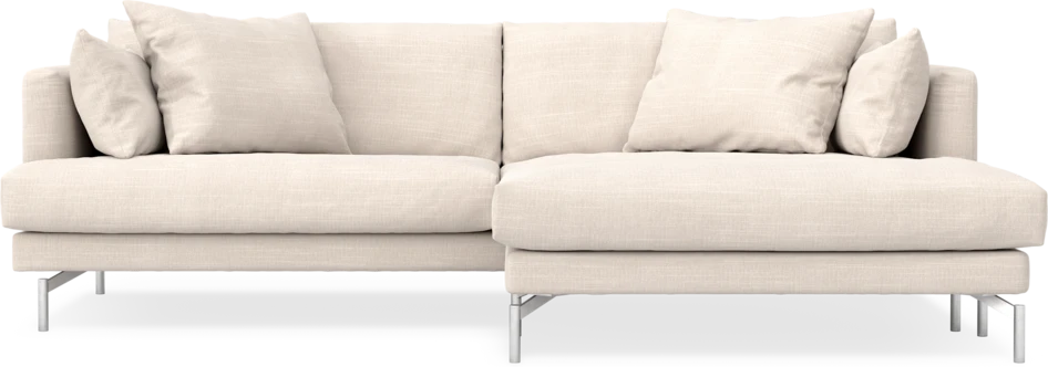 Harper - 4-sits med schäslong XL höger - Beige