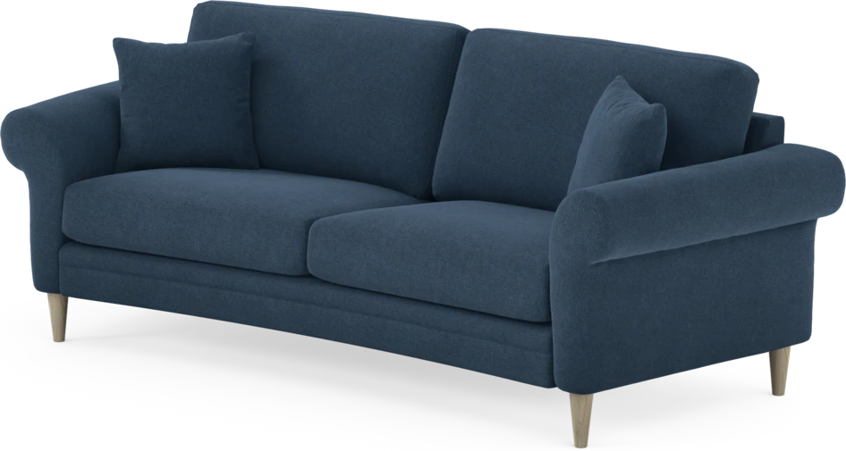 Eden - 2,5-sits soffa svängd - Blå