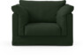 Cherrie - Fåtölj med kappa - Grön