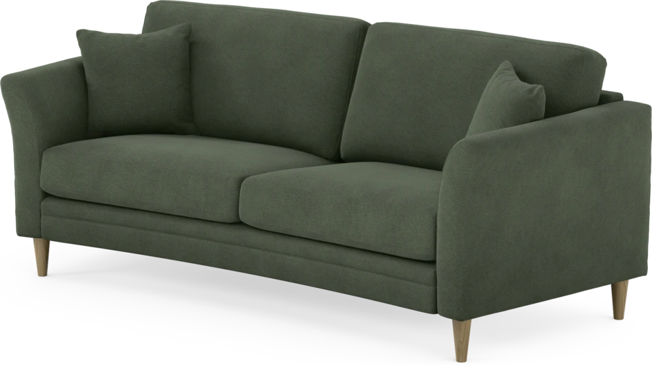 Eden - 2,5-sits soffa svängd - Grön