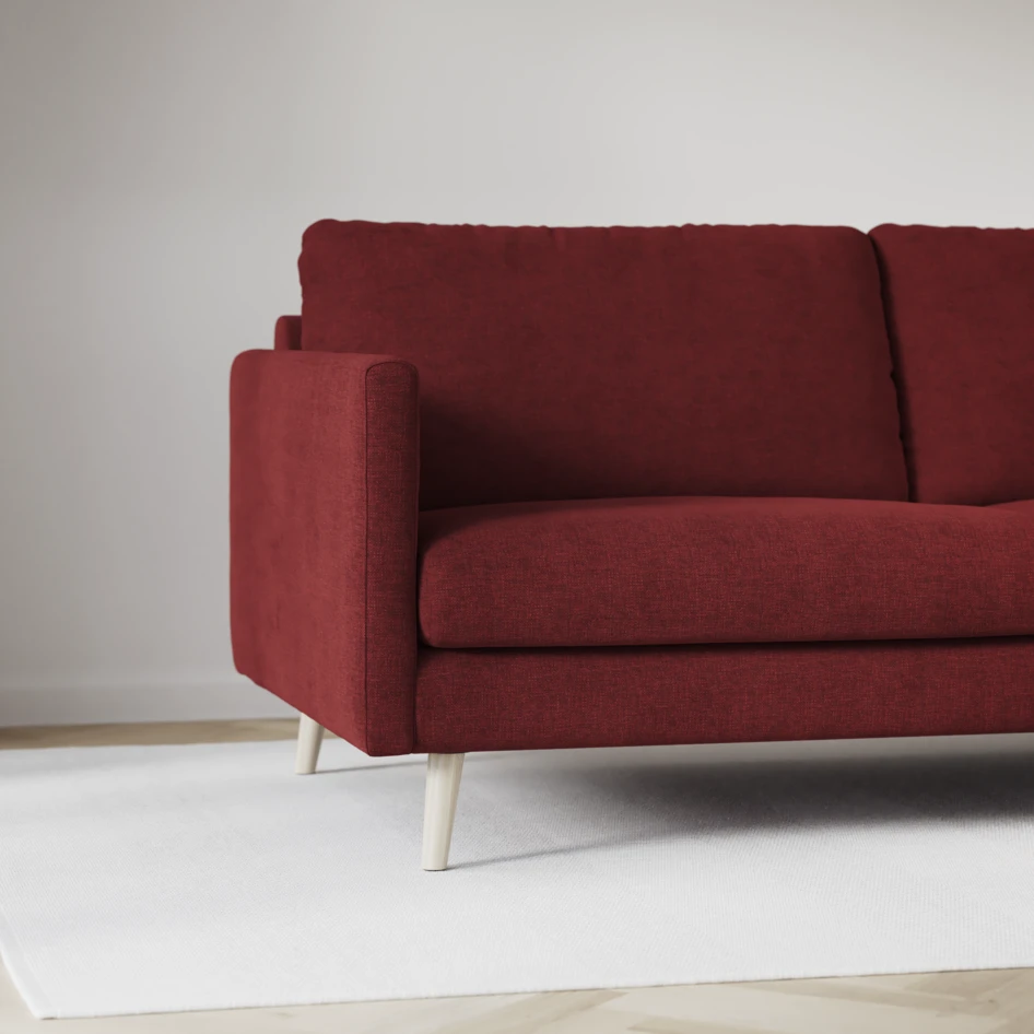 Madison Lux - Hörnsoffa 2+3-sits, hörn 1 - Röd