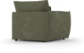 Pieces - 1-sits med armstöd vänster - Grön