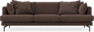 Harper - 4-sits soffa - Brun