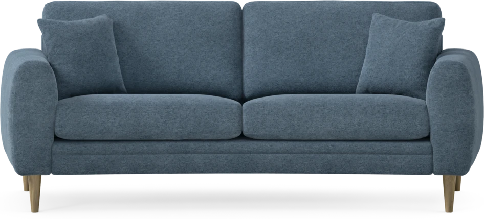 Eden - 2,5-sits soffa svängd - Blå