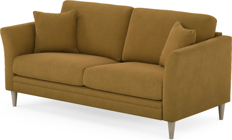 Eden - 2,5-sits soffa - Gul
