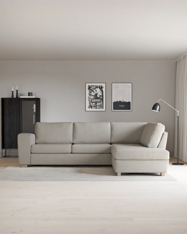 Friday - 2,5-sits soffa med divan höger - inspiration