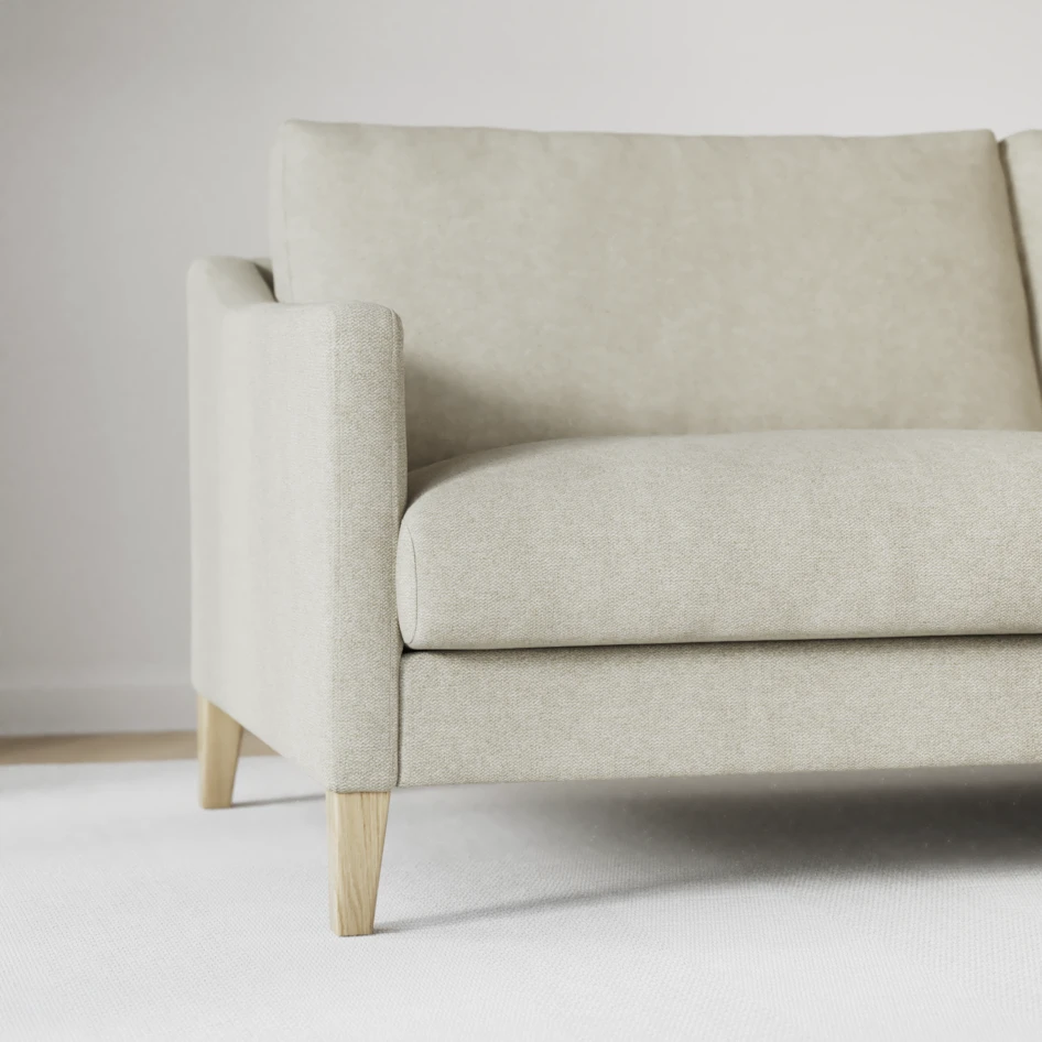 Winston - 3-sits soffa med schäslong, vändbar - Beige