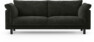 Cherrie - 3-sits soffa, fast klädsel - Svart