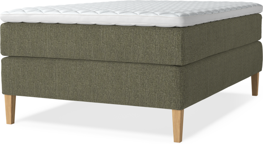 Delux Exclusive - Kontinentalsäng, enkelsäng 140 cm med bäddmadrass