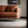 Harper - 3-sits soffa med divan vänster - Orange
