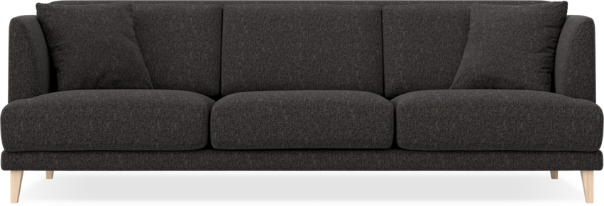 Macy Lux - 3-sits soffa XL - Svart