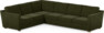 Friday - Hörnsoffa, 2+3-sits - Grön