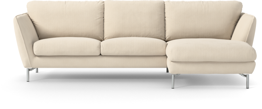 Madison - 2-sits soffa med schäslong höger - Beige