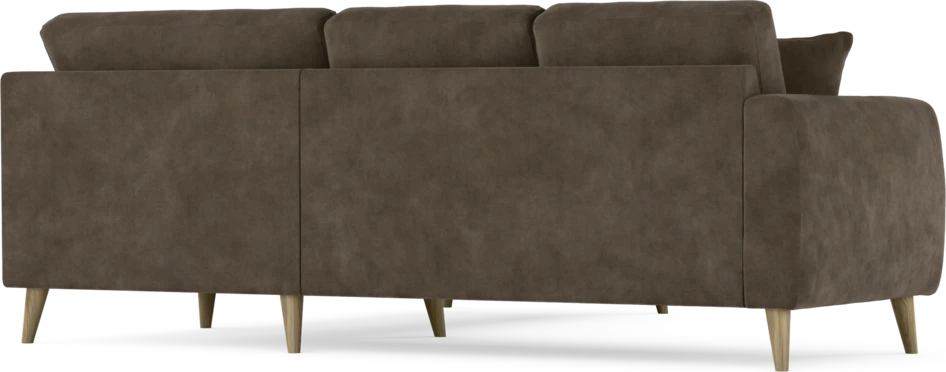 Eden - Hörnsoffa, 2+2-sits - Brun