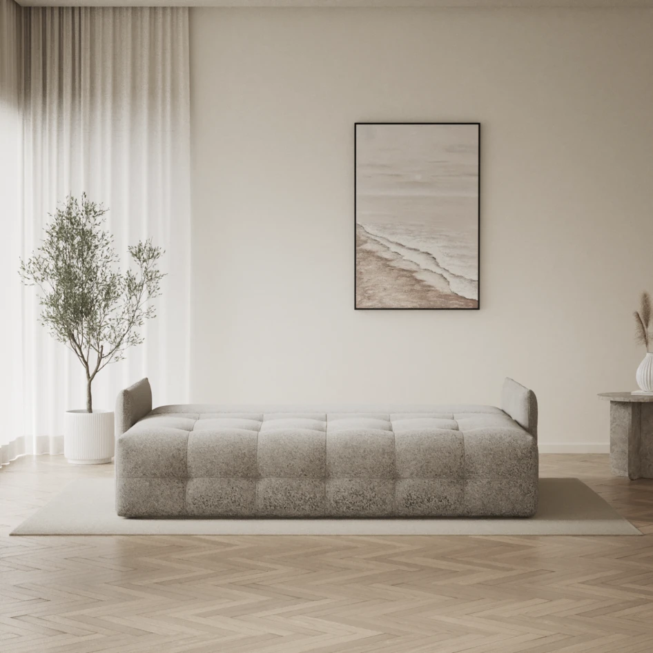 Bella - Bäddsoffa 3-sits - Grå