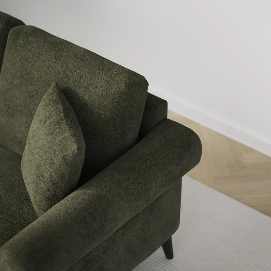 Eden - 2,5-sits soffa - Grön