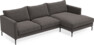 Impression Delux - 3-sits soffa med schäslong höger - Grå