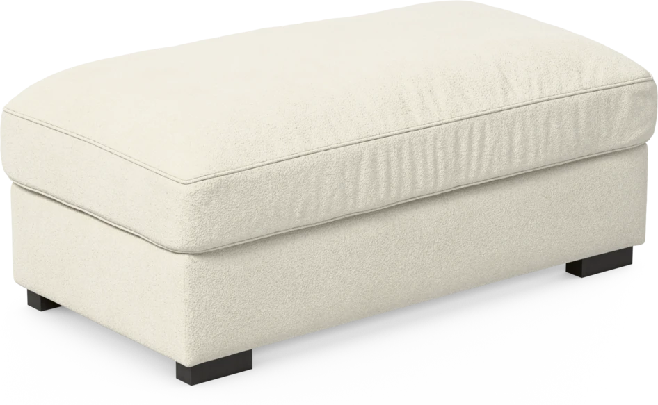 Mila - Fotpall 108 - Vit