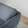 Madison Lux - 3-sits soffa med divan höger - Blå