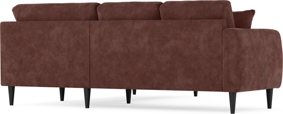 Eden - Hörnsoffa, 2+2-sits - Röd
