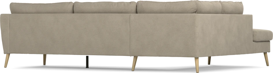 County - 2,5-sits soffa med divan vänster - Beige