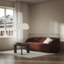 Sonia - 3-sits soffa - Orange