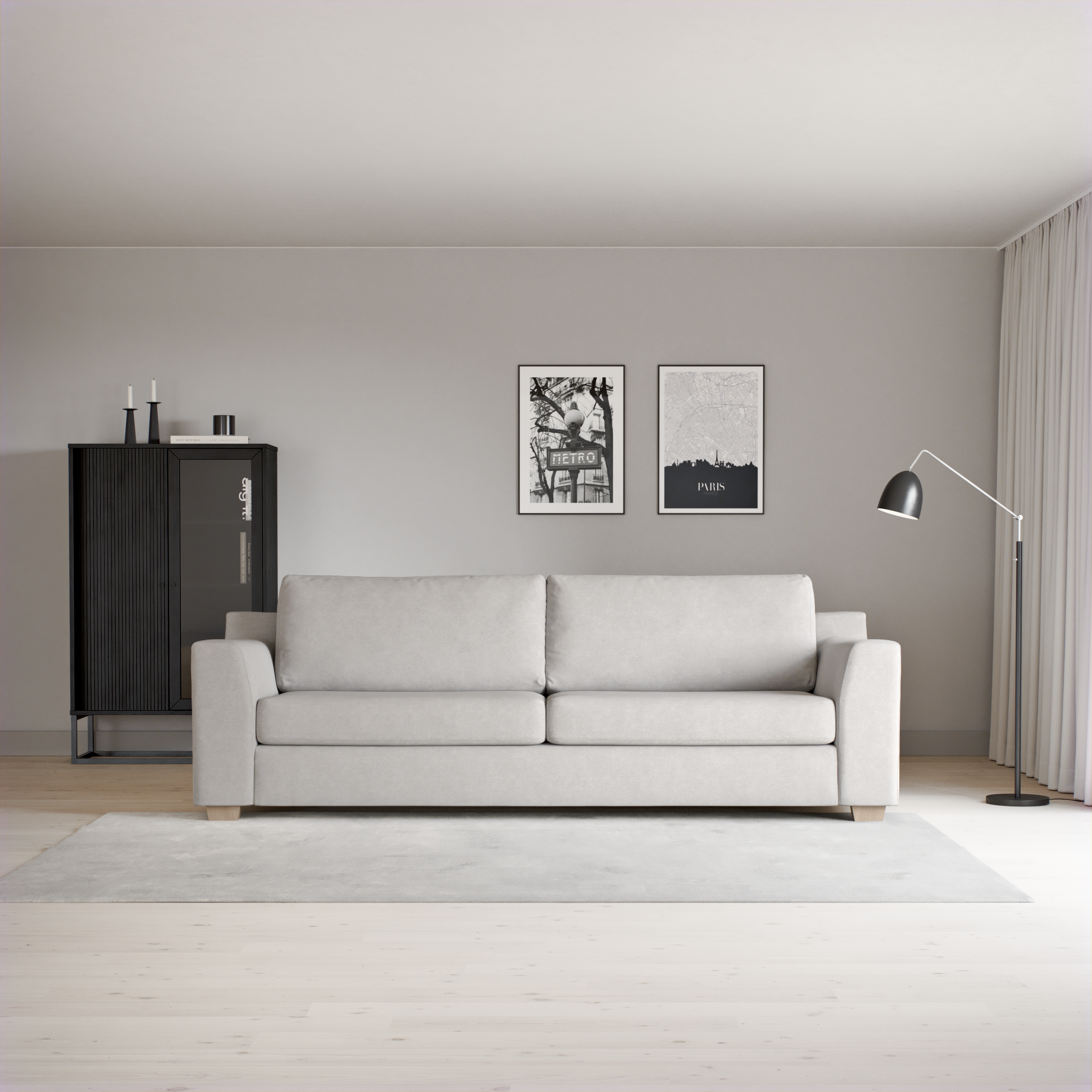 Friday - 3-sits soffa - inspiration