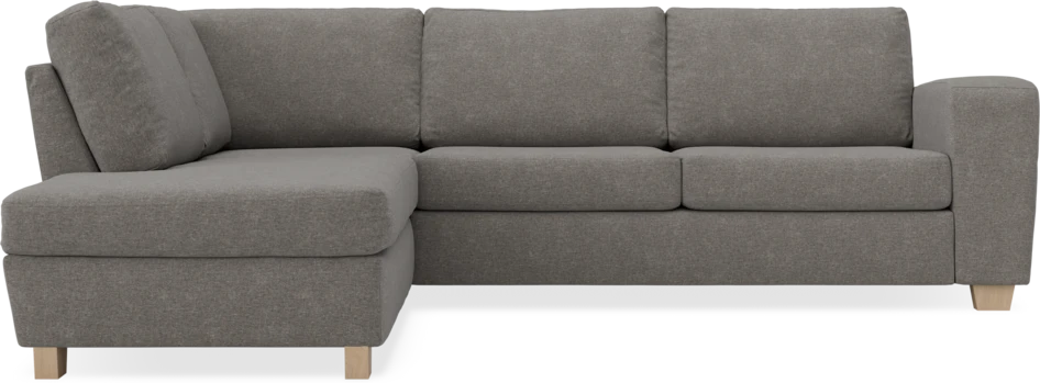 Friday - 2,5-sits soffa med divan vänster - Grå