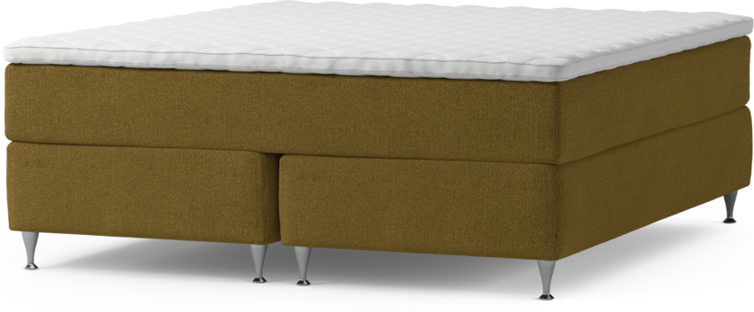 Delux Dream - Kontinentalsäng, dubbelsäng med bäddmadrass och sängben